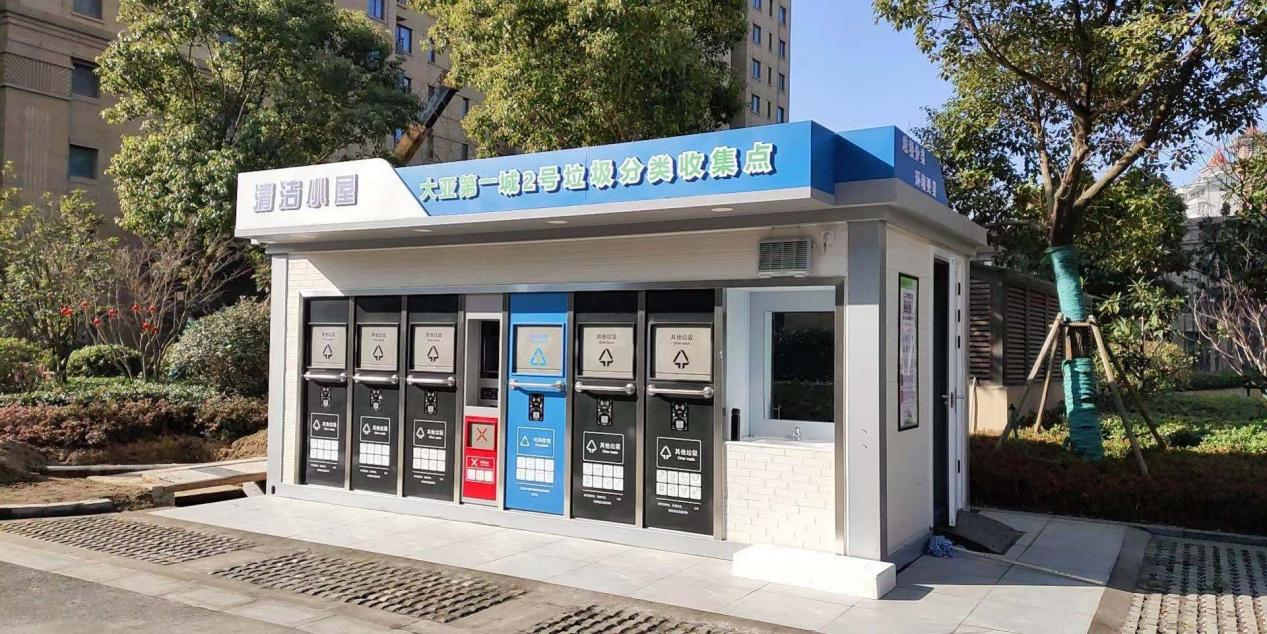 華展貓先生，智能垃圾分類房，垃圾分類屋，環(huán)保屋，垃圾分類收集房