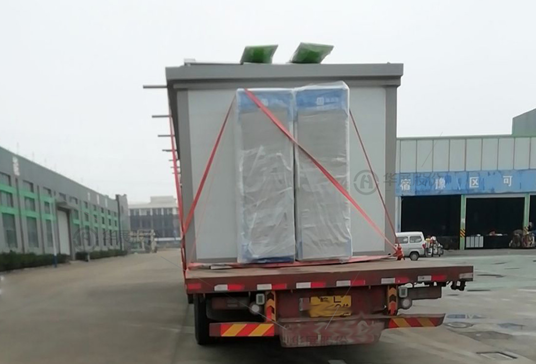 鹽城垃圾分類投放站，四分類垃圾房，智能分類垃圾房，垃圾分類箱房