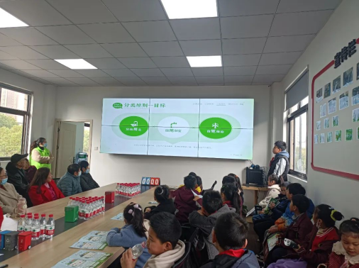 貓先生垃圾分類宣傳活動，小學(xué)垃圾分類活動，宣導(dǎo)活動