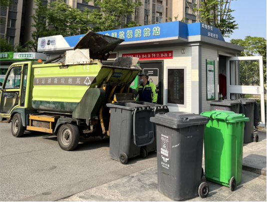 智能垃圾分類房，定時定點垃圾收集點 廠家定制