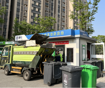 貓先生智能垃圾房，社區(qū)垃圾分類站，小區(qū)垃圾集中投放點(diǎn)生產(chǎn)廠家