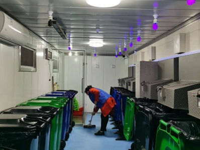 貓先生智能垃圾房，社區(qū)垃圾分類站，小區(qū)垃圾集中投放點(diǎn)生產(chǎn)廠家