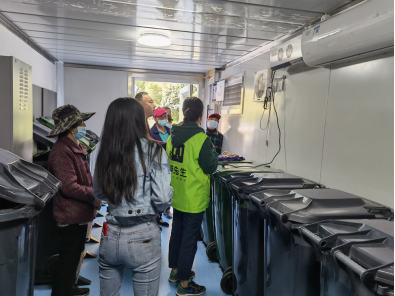 貓先生智能垃圾分類房，社區(qū)垃圾分類收集點(diǎn)，生活垃圾投放房生產(chǎn)廠家