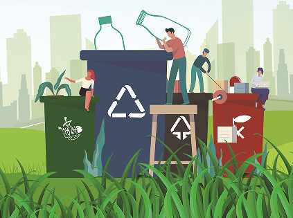 智能分類垃圾房，清潔小屋，垃圾分類收集站生產(chǎn)廠家