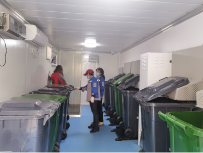 智能分類垃圾房，清潔小屋，垃圾分類收集站生產廠家