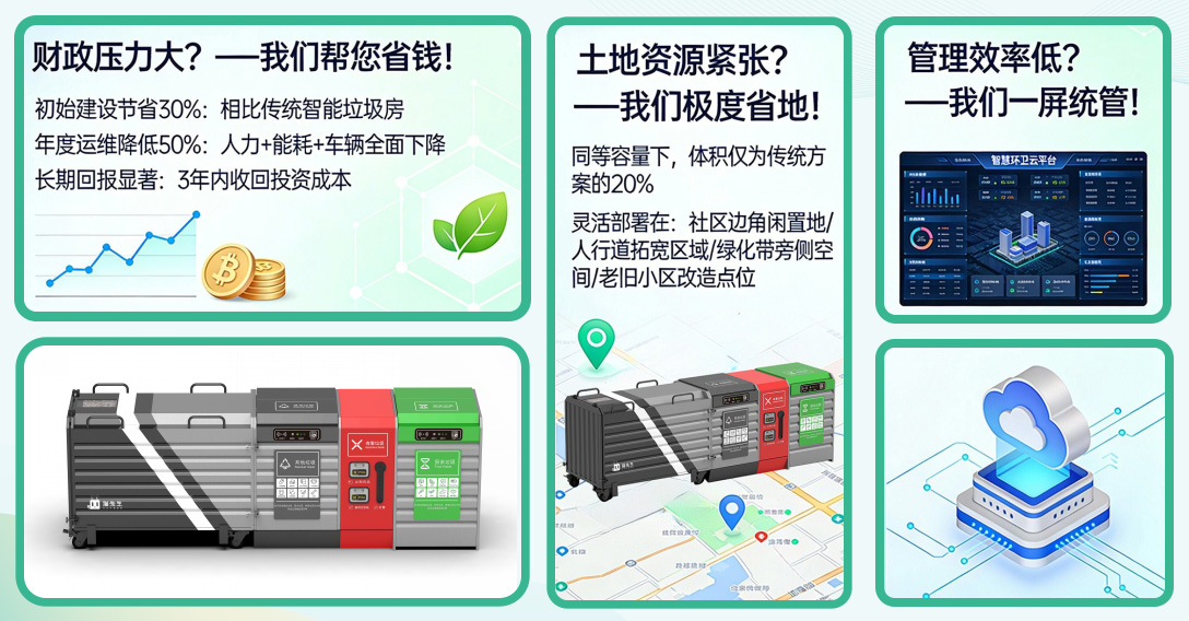 貓先生垃圾分類，垃圾分類設(shè)備廠家，垃圾房，垃圾分類房