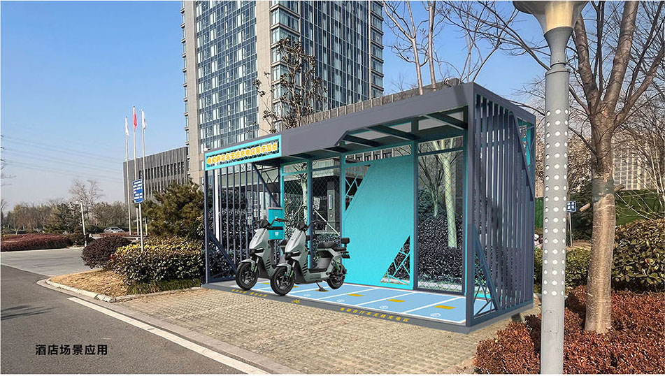 電動車無線充電樁，兩輪車無線充電，一拖六充電樁