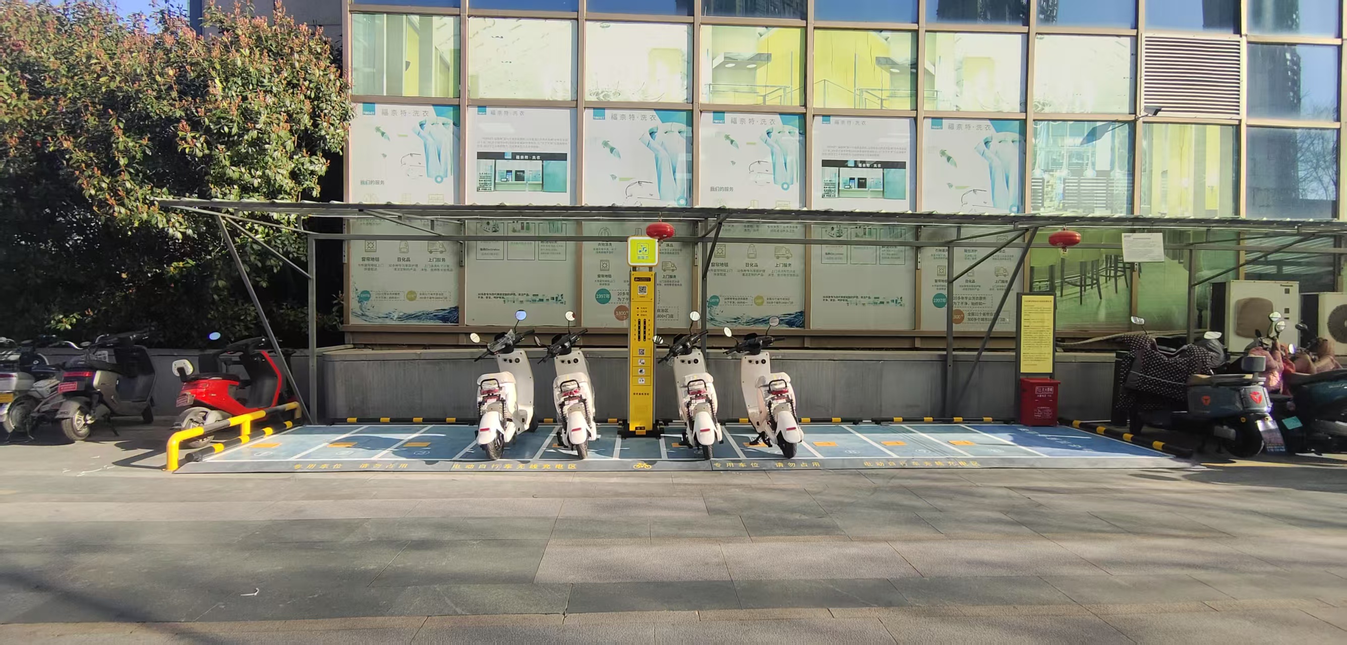 電動自行車無線充電樁，電動車自行車無線充電，兩輪車無線充電，電動自行車無線充電